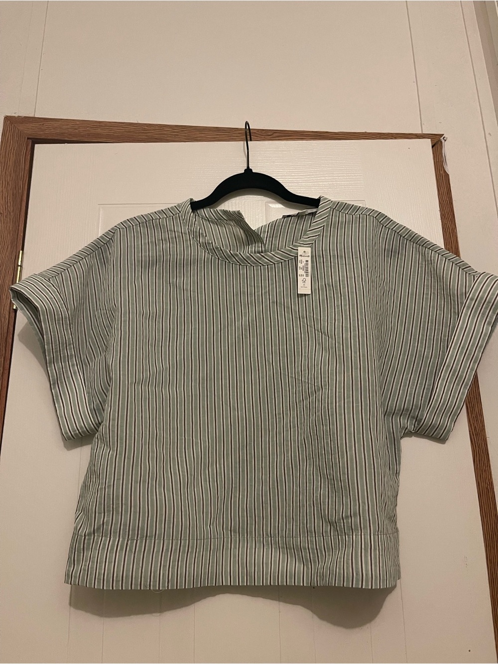 NWT Madewell Top Slightly Cropped Small